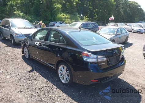 2010 Lexus Hs 250H из США, поврежденный, VIN JTHBB1BA9A2013901
